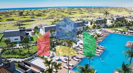 3-комнатные апартаменты 126 м2 + 60 м2 терраса на крыше в 10 минутах от пляжа