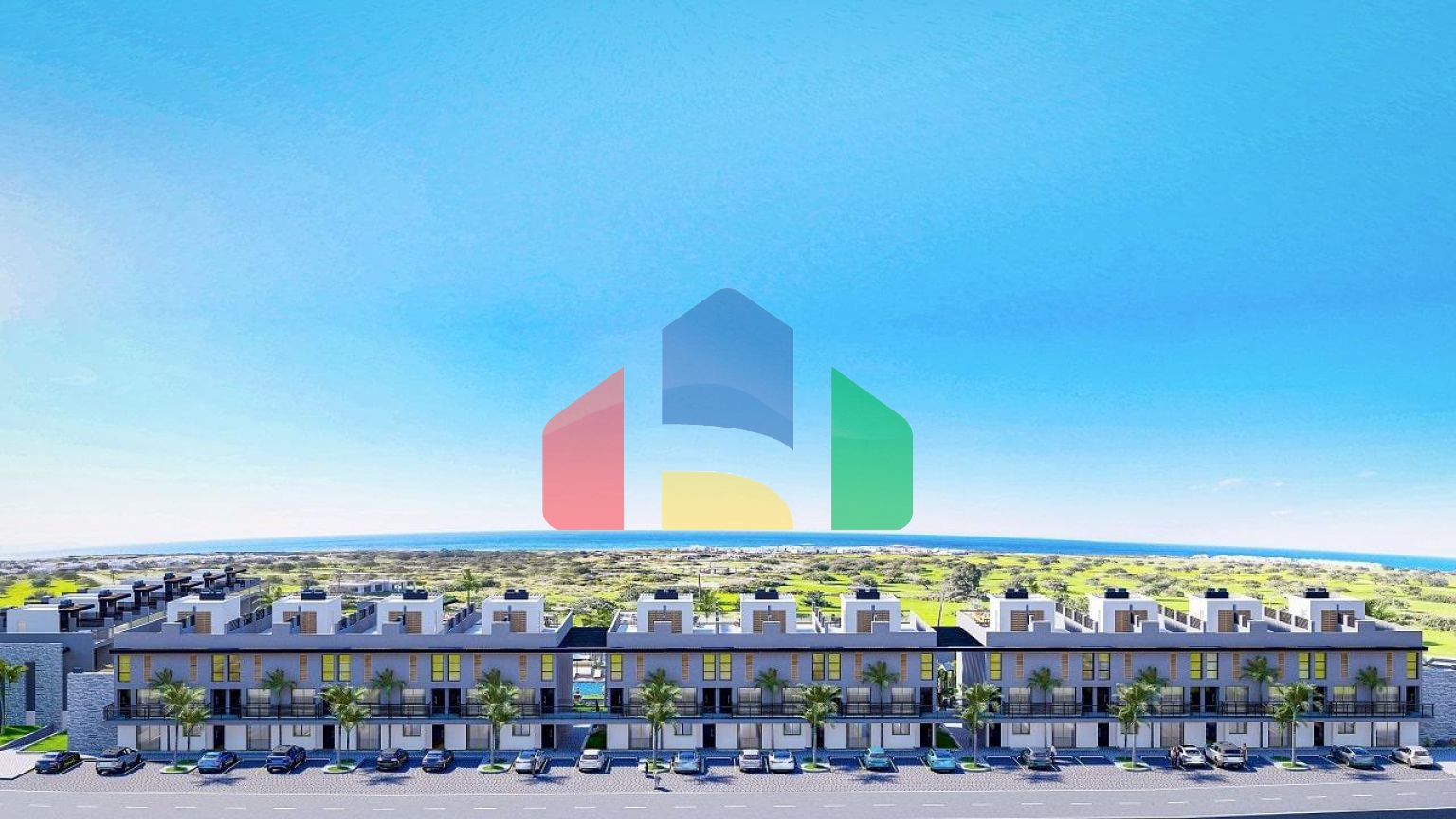 4-комнатные бунгало 347 м2 + 615 м2 участка земли в 10 минутах от пляжа