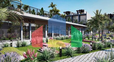 4-комнатные бунгало 347 м2 + 615 м2 участка земли в 10 минутах от пляжа