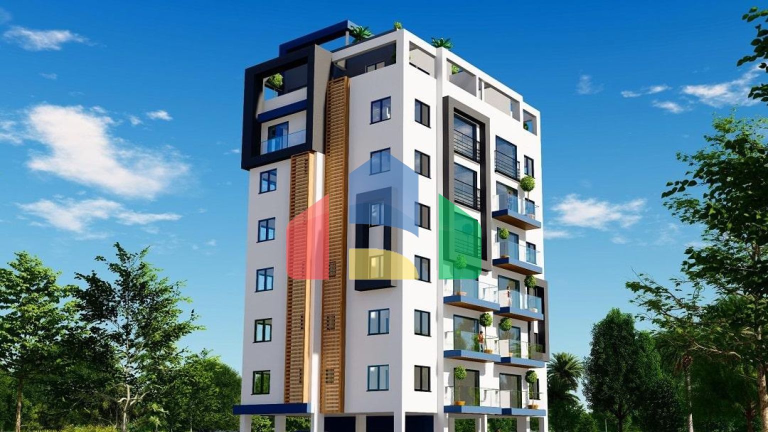 2-комнатный пентхаус 85 м2 в 500 метрах от пляжа 