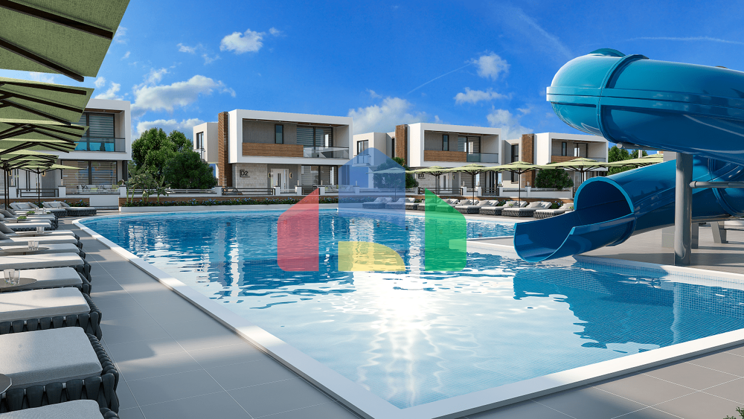 3-комнатные апартаменты 85 м2 в 5 минутах от моря 