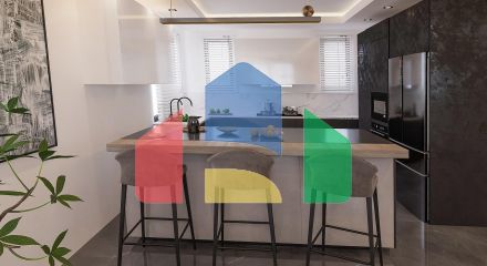 3-комнатные апартаменты 85 м2 в 5 минутах от моря 