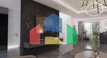 3-комнатные апартаменты 85 м2 в 5 минутах от моря 