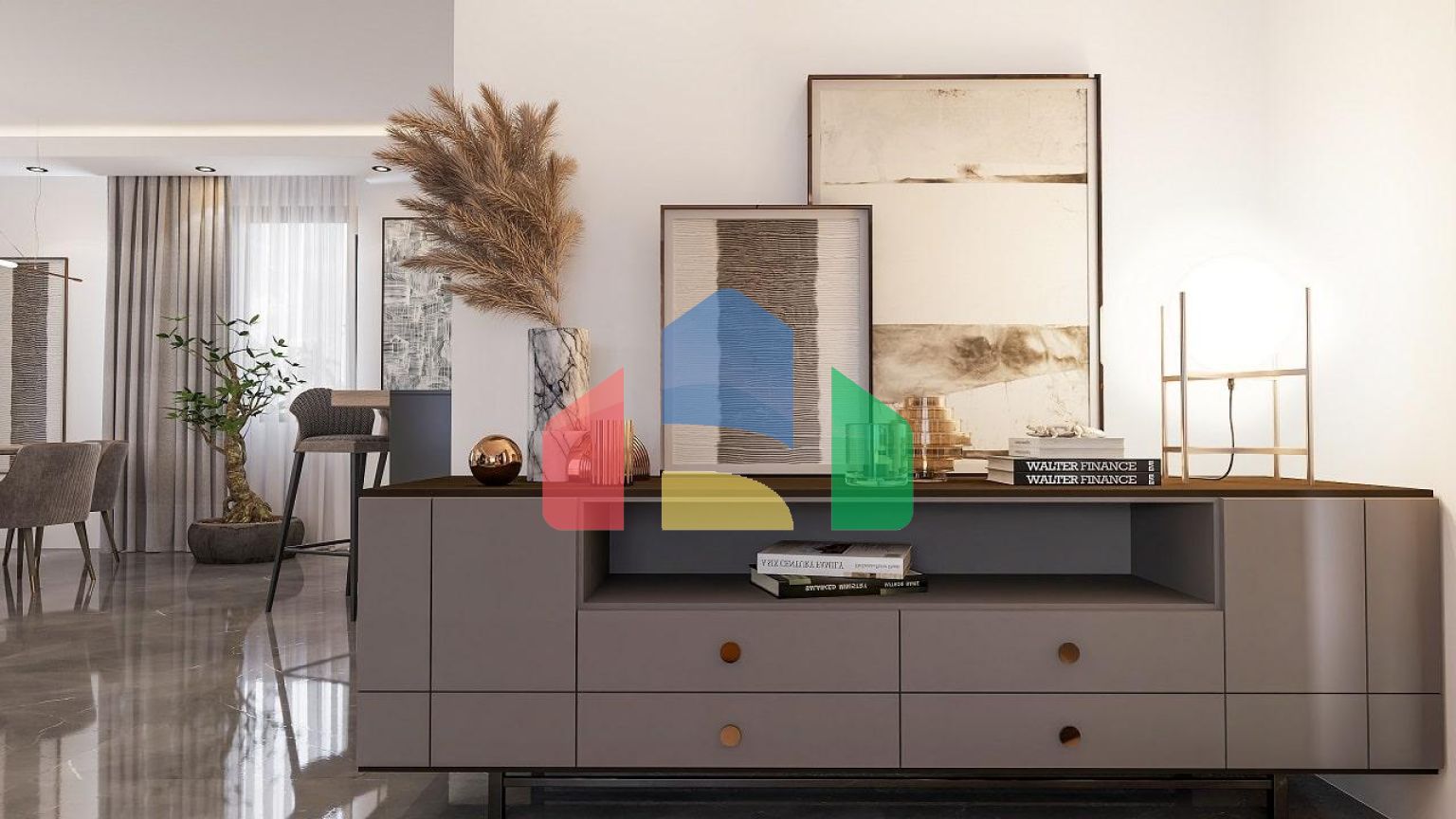 3-комнатные апартаменты 85 м2 в 5 минутах от моря 