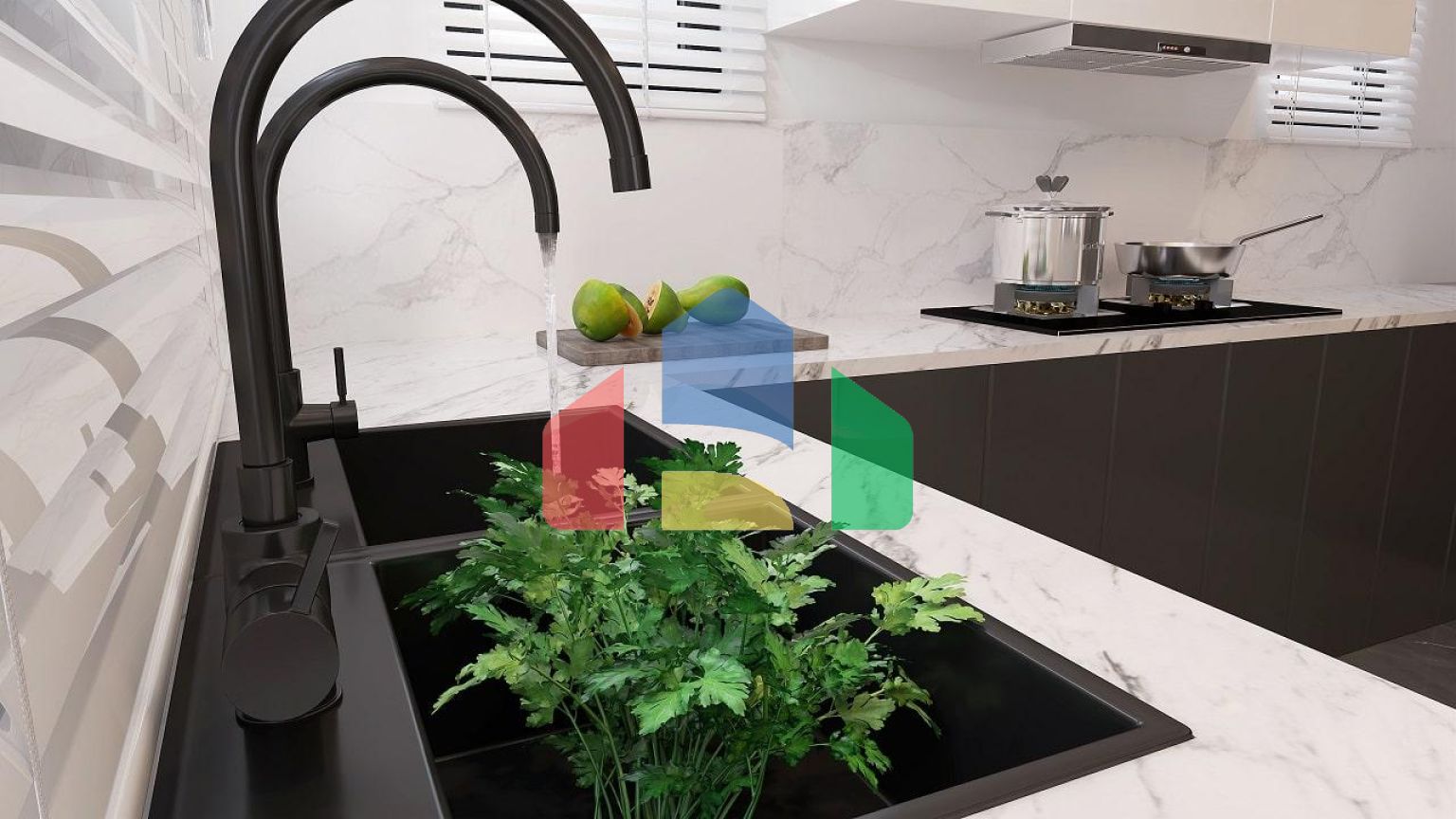 3-комнатные апартаменты 85 м2 в 5 минутах от моря 