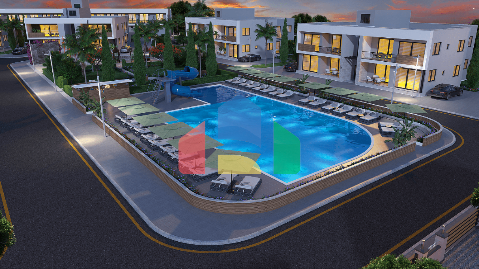 2-комнатные Loft апартаменты 66 м2 в 5 минутах от моря 