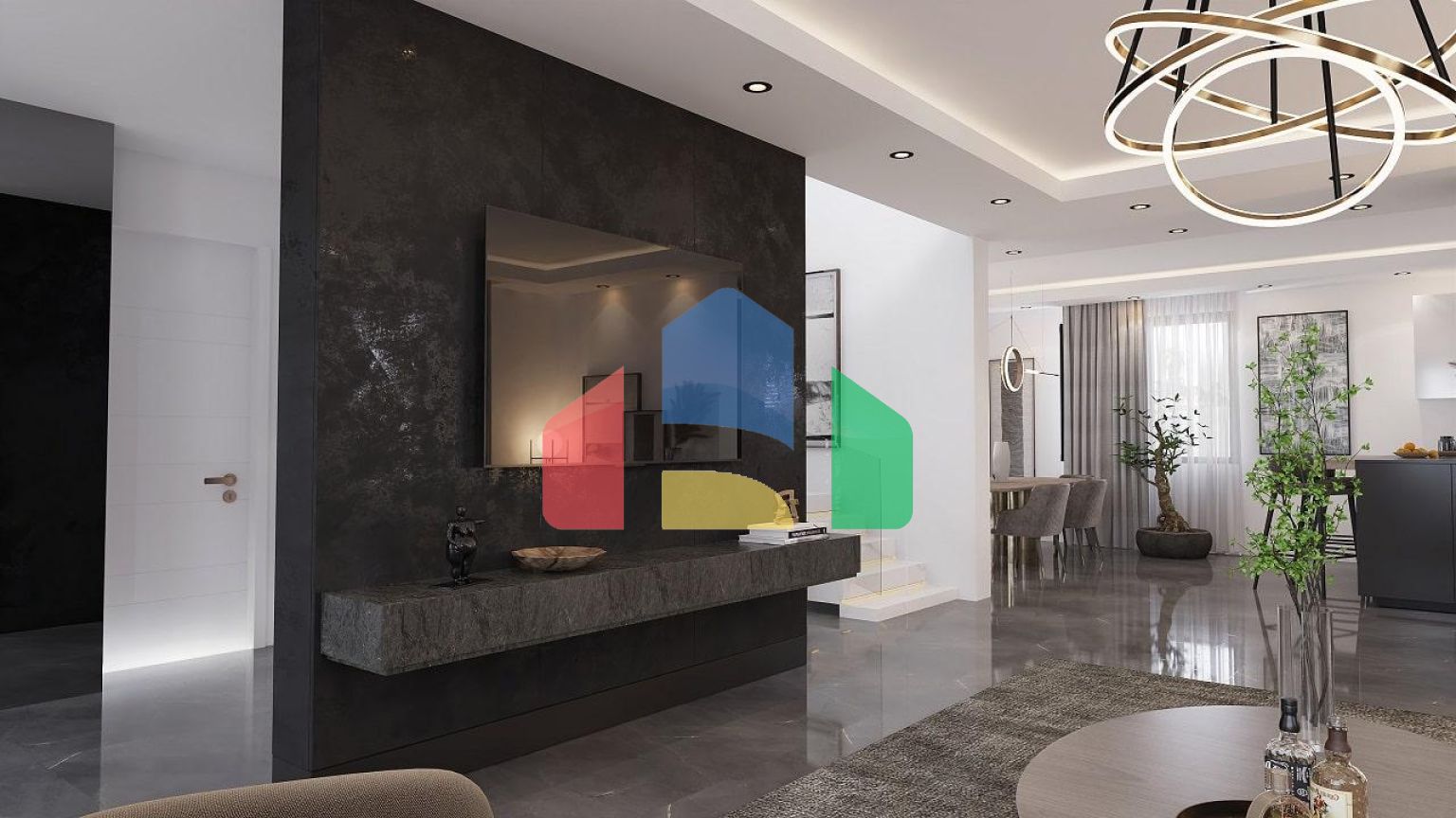 2-комнатные Loft апартаменты 66 м2 в 5 минутах от моря 