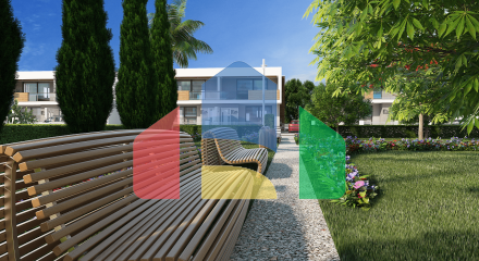 4-комнатные апартаменты 160 м2 в 5 минутах от моря 