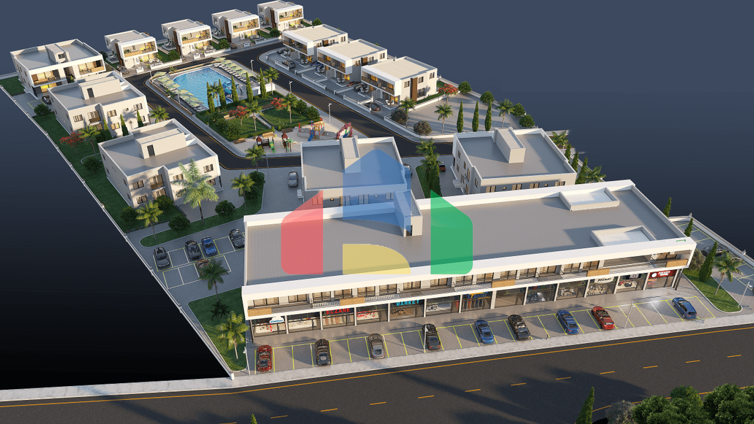 4-комнатный таунхаус 188 м2 в 5 минутах от моря 