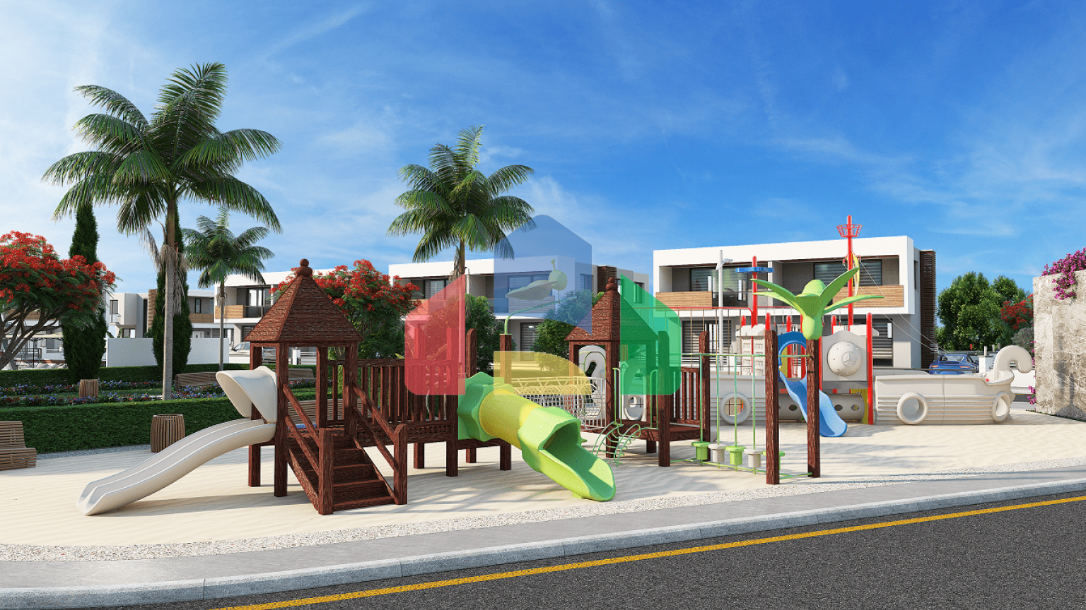 4-комнатная вилла 240 м2 в 5 минутах от моря 