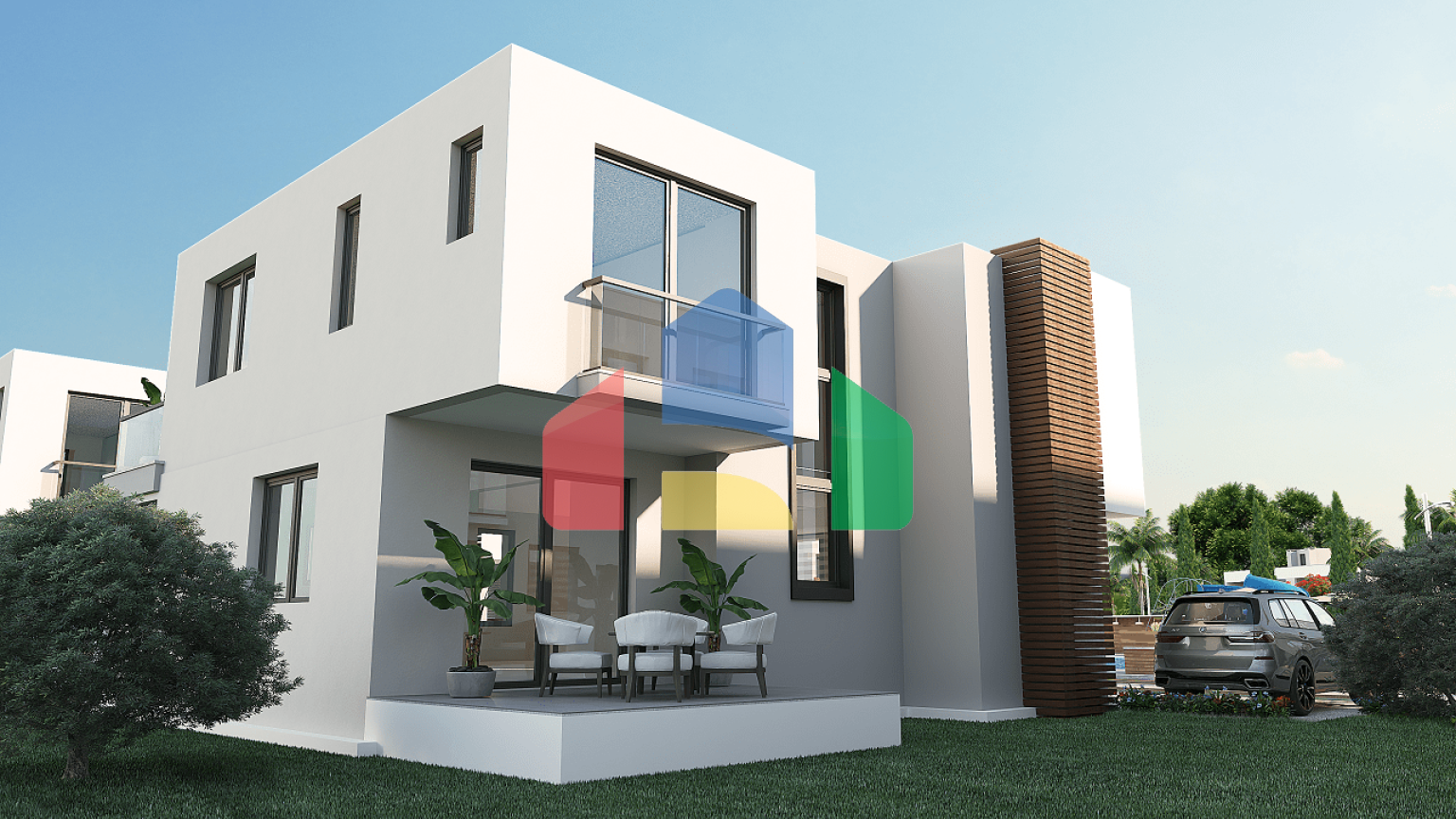 4-комнатная вилла 240 м2 в 5 минутах от моря 