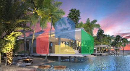 2-комнатные апартаменты 60 м2 в комплексе с частным пляжем