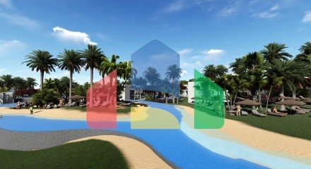 2-комнатные апартаменты 60 м2 в комплексе с частным пляжем