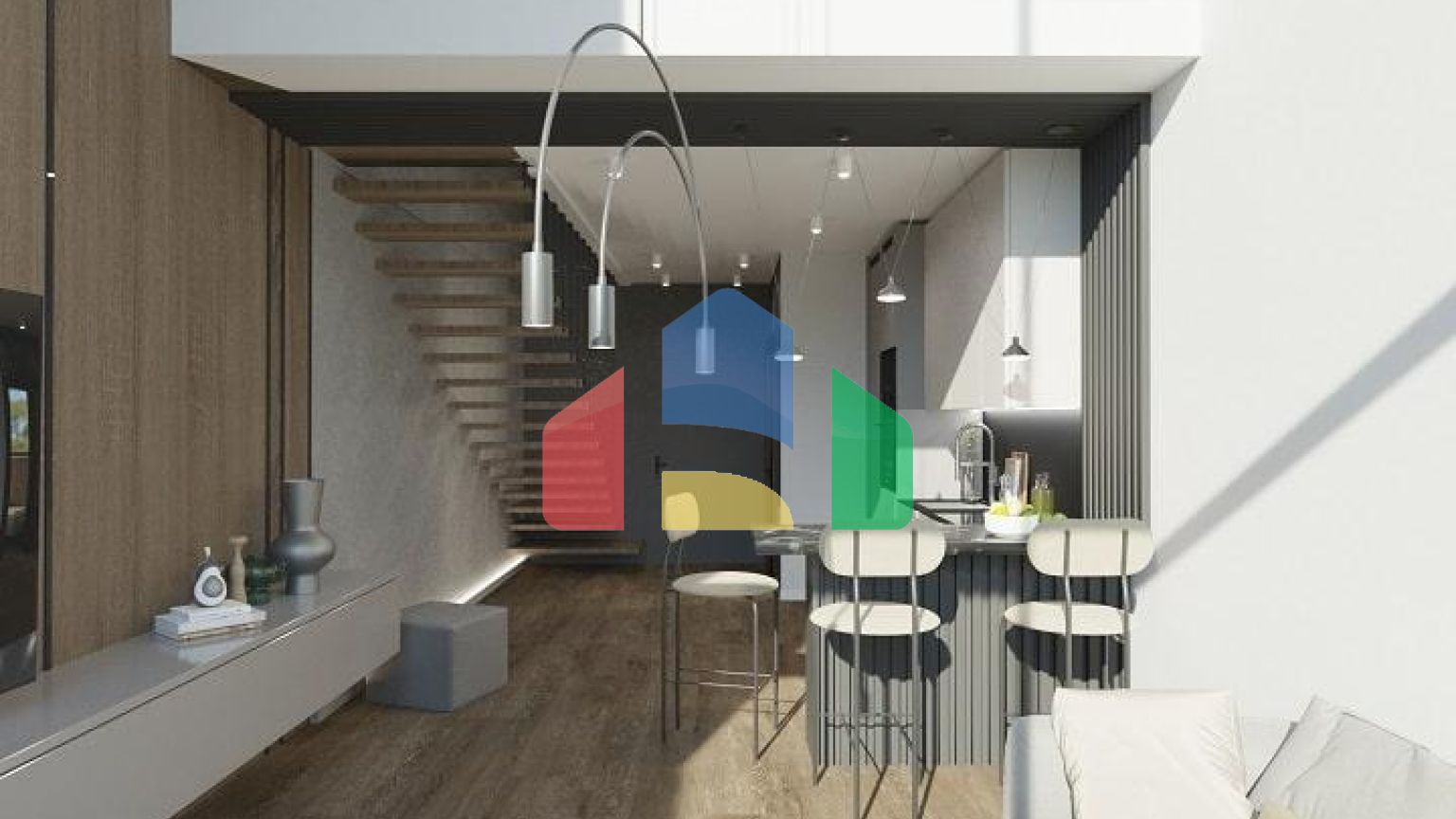 2-комнатные апартаменты 61 м2 в комплексе с частным пляжем