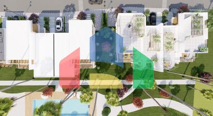 3-комнатный таунхаус 100 м2 + 27 м2 терраса в комплексе с частным пляжем