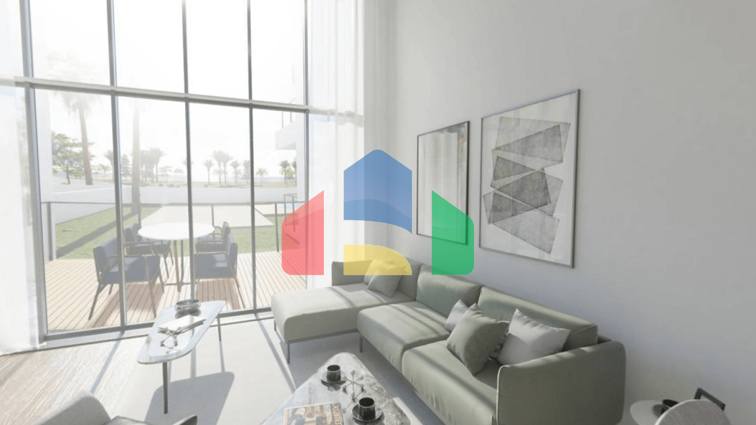 3-комнатный таунхаус 100 м2 + 27 м2 терраса в комплексе с частным пляжем