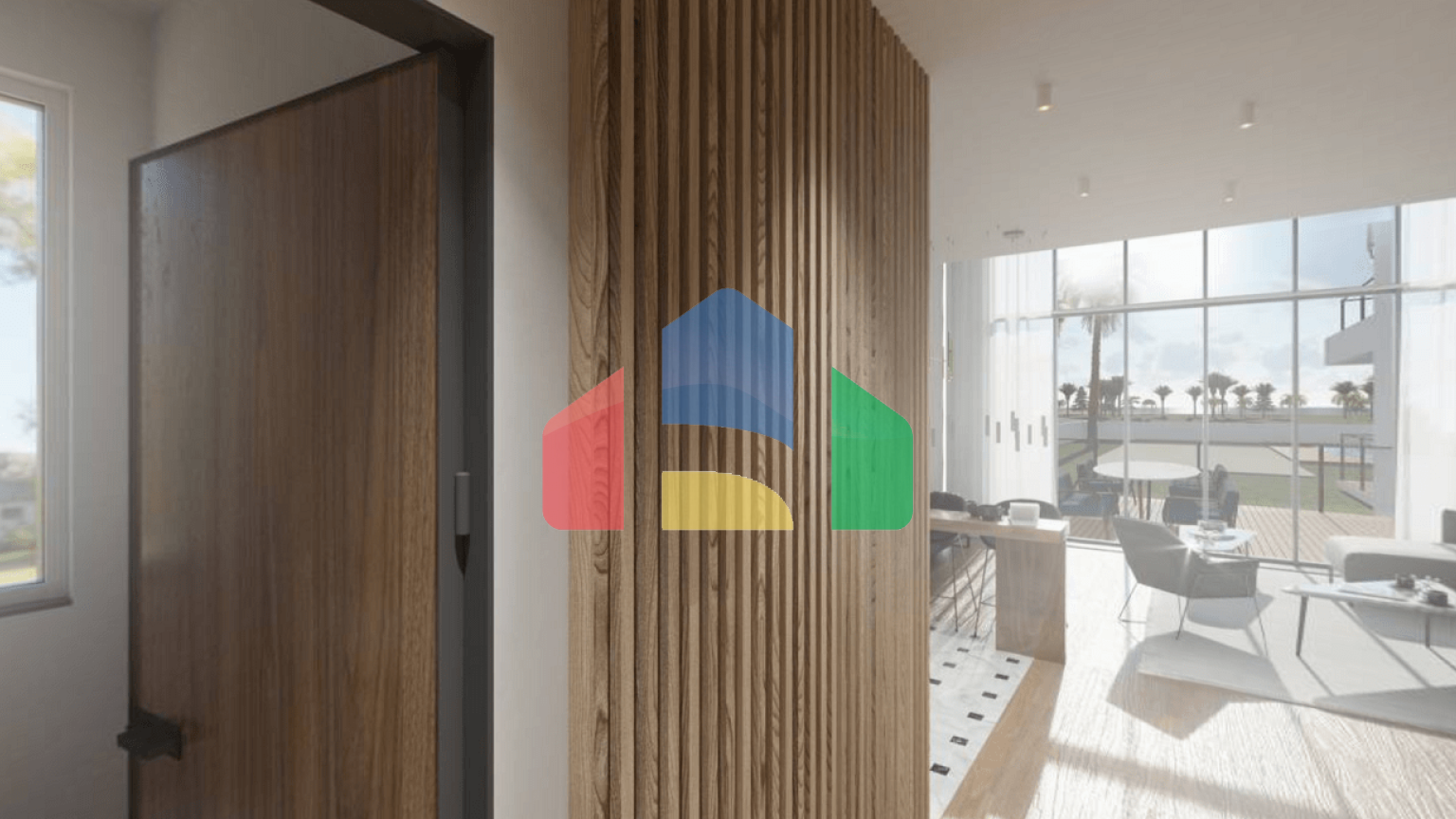 5-комнатный таунхаус 277 м2 + 560 м2 участок земли в комплексе с частным пляжем