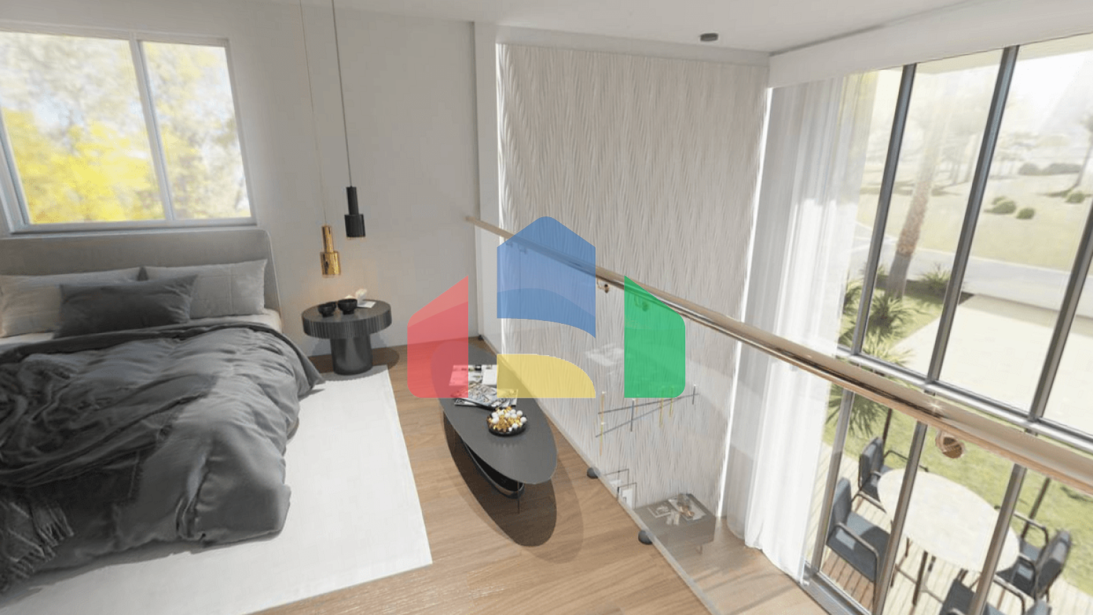 5-комнатный таунхаус 277 м2 + 560 м2 участок земли в комплексе с частным пляжем