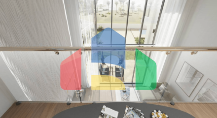 5-комнатный таунхаус 277 м2 + 560 м2 участок земли в комплексе с частным пляжем