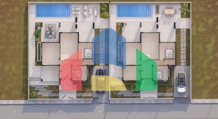 3-комнатное бунгало 120 м2 с собственным участком земли 440 м2 в 5 минутах от моря 