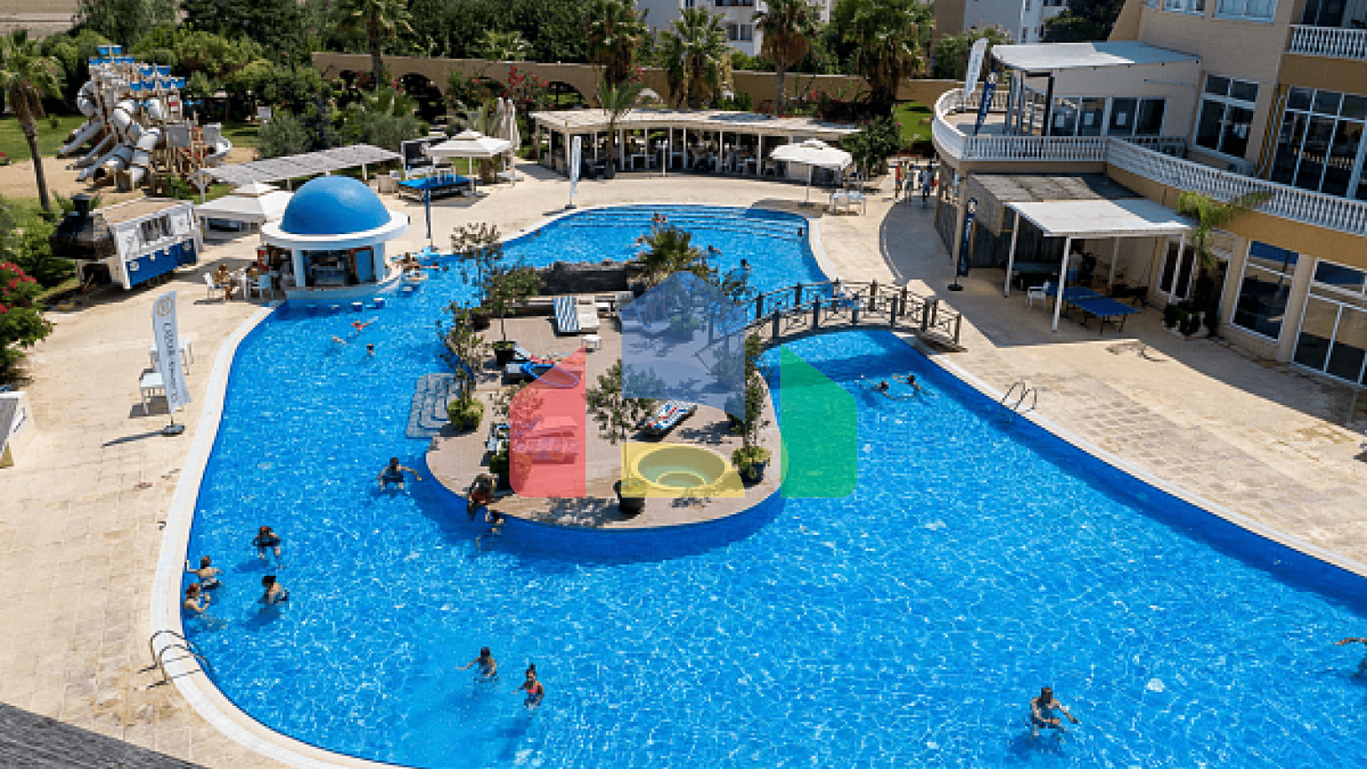 2-комнатные апартаменты 60 м2 в 600 метрах от пляжа 