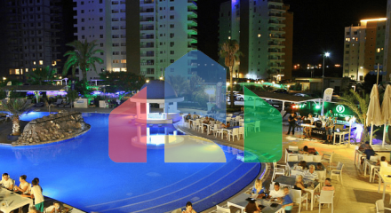 2-комнатные апартаменты 60 м2 в 600 метрах от пляжа 