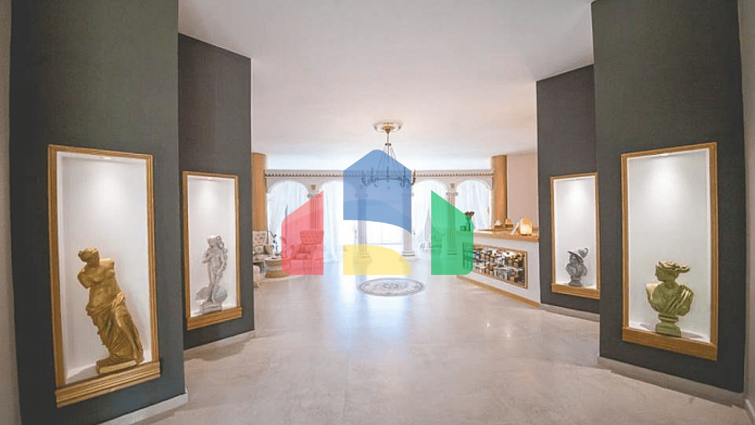 2-комнатные апартаменты 60 м2 в 600 метрах от пляжа 