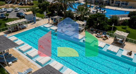 2-комнатные апартаменты 60 м2 в 600 метрах от пляжа 