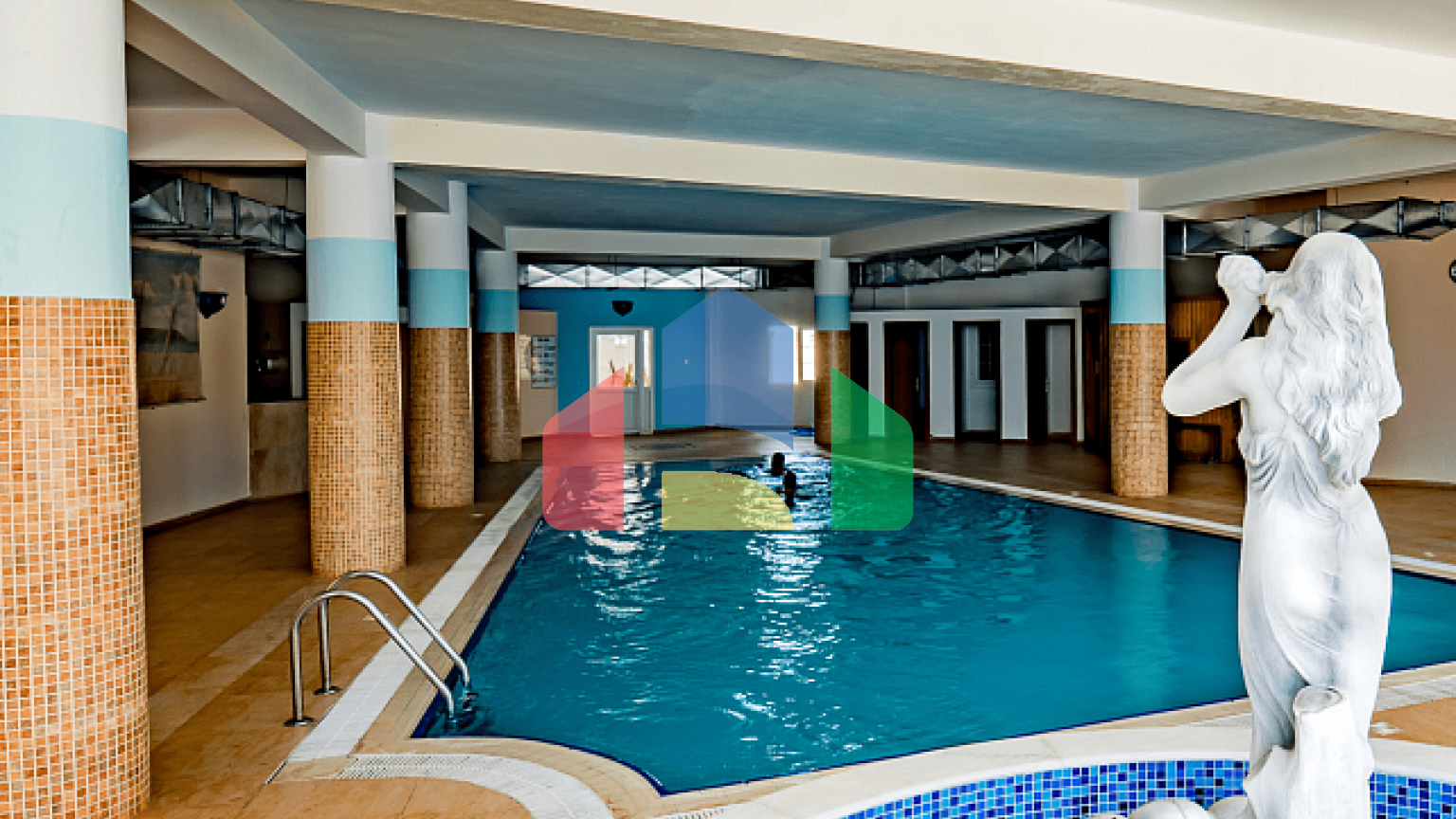 2-комнатные апартаменты 60 м2 в 600 метрах от пляжа 