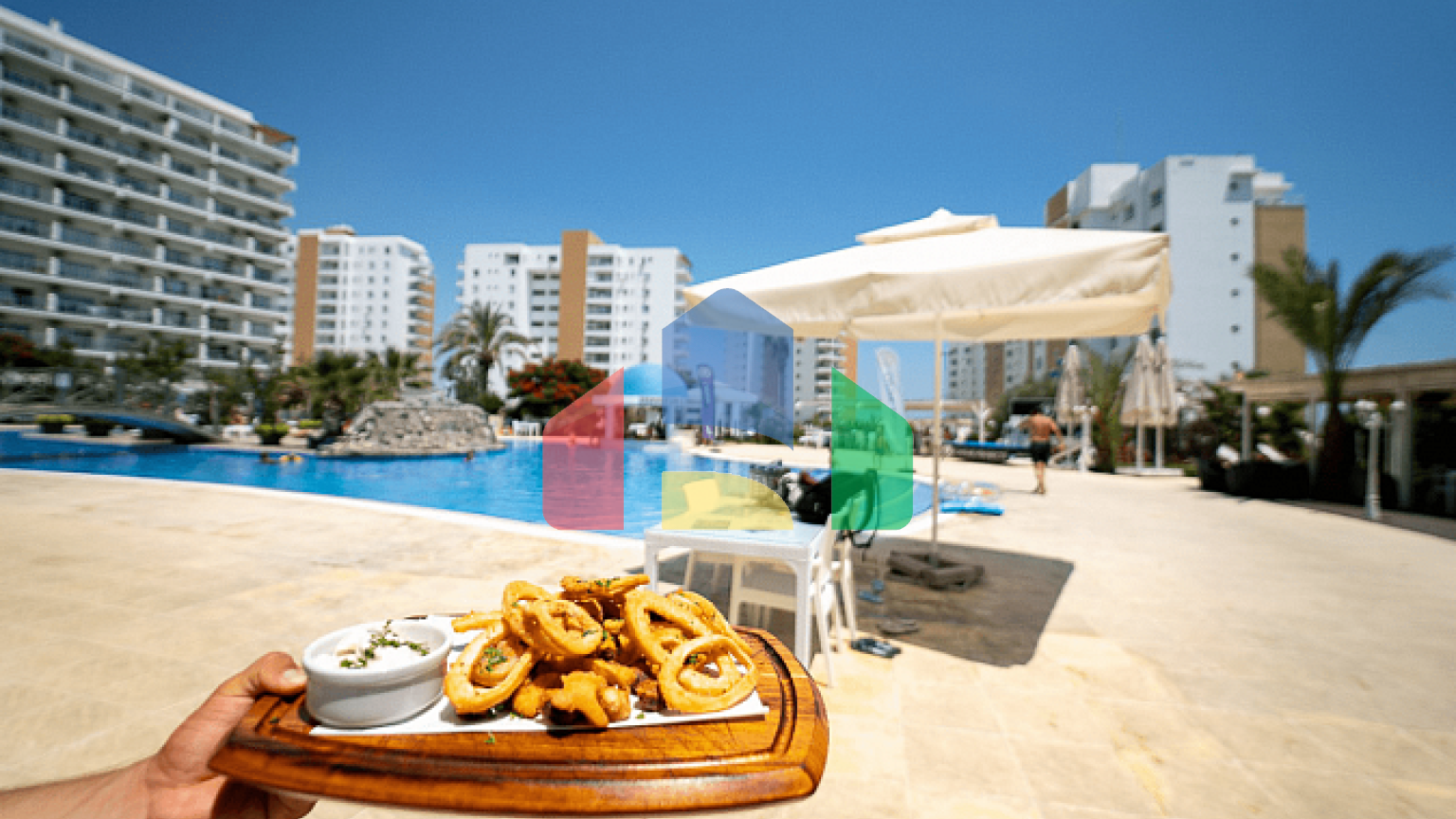 2-комнатные апартаменты 60 м2 в 600 метрах от пляжа 