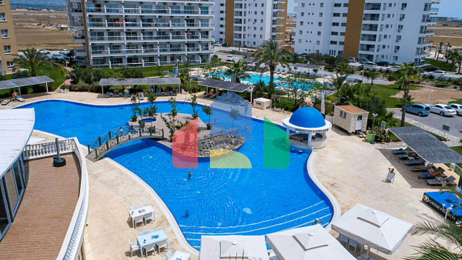 2-комнатные апартаменты 60 м2 в 600 метрах от пляжа 