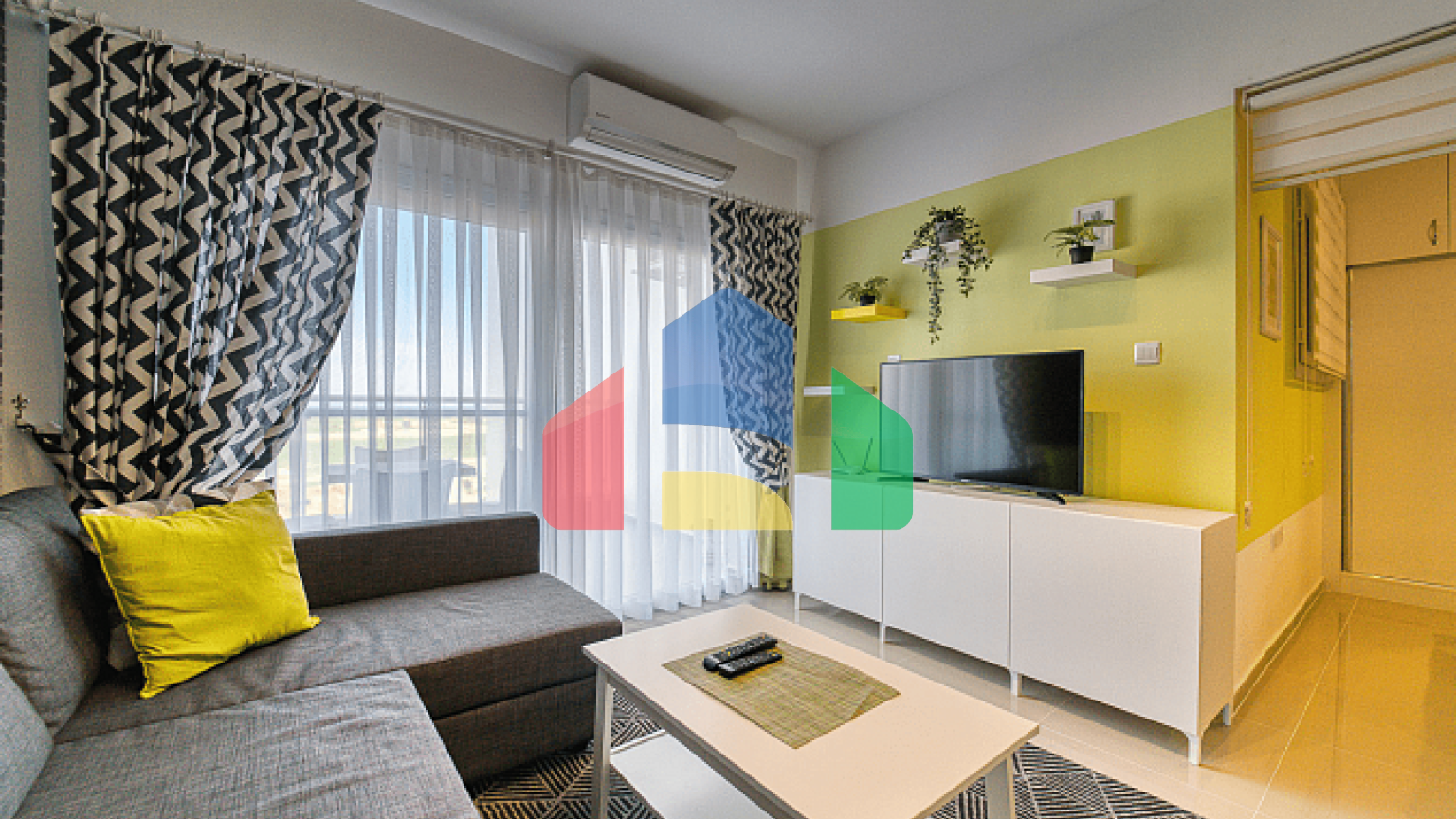 2-комнатные апартаменты 60 м2 в 600 метрах от пляжа 