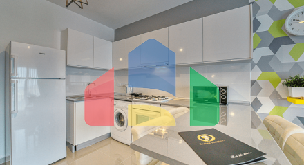 2-комнатные апартаменты 60 м2 в 600 метрах от пляжа 