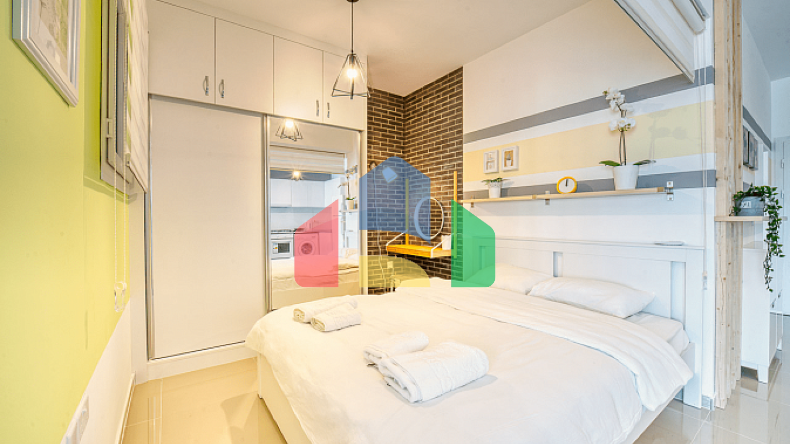 2-комнатные апартаменты 60 м2 в 600 метрах от пляжа 