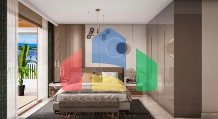 3 комнатная вилла (83м2 ) недалеко от  золотого пляжа Карпаза