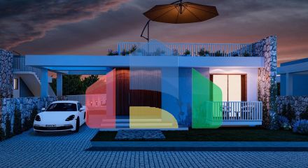 3 комнатная вилла (83м2 ) недалеко от  золотого пляжа Карпаза