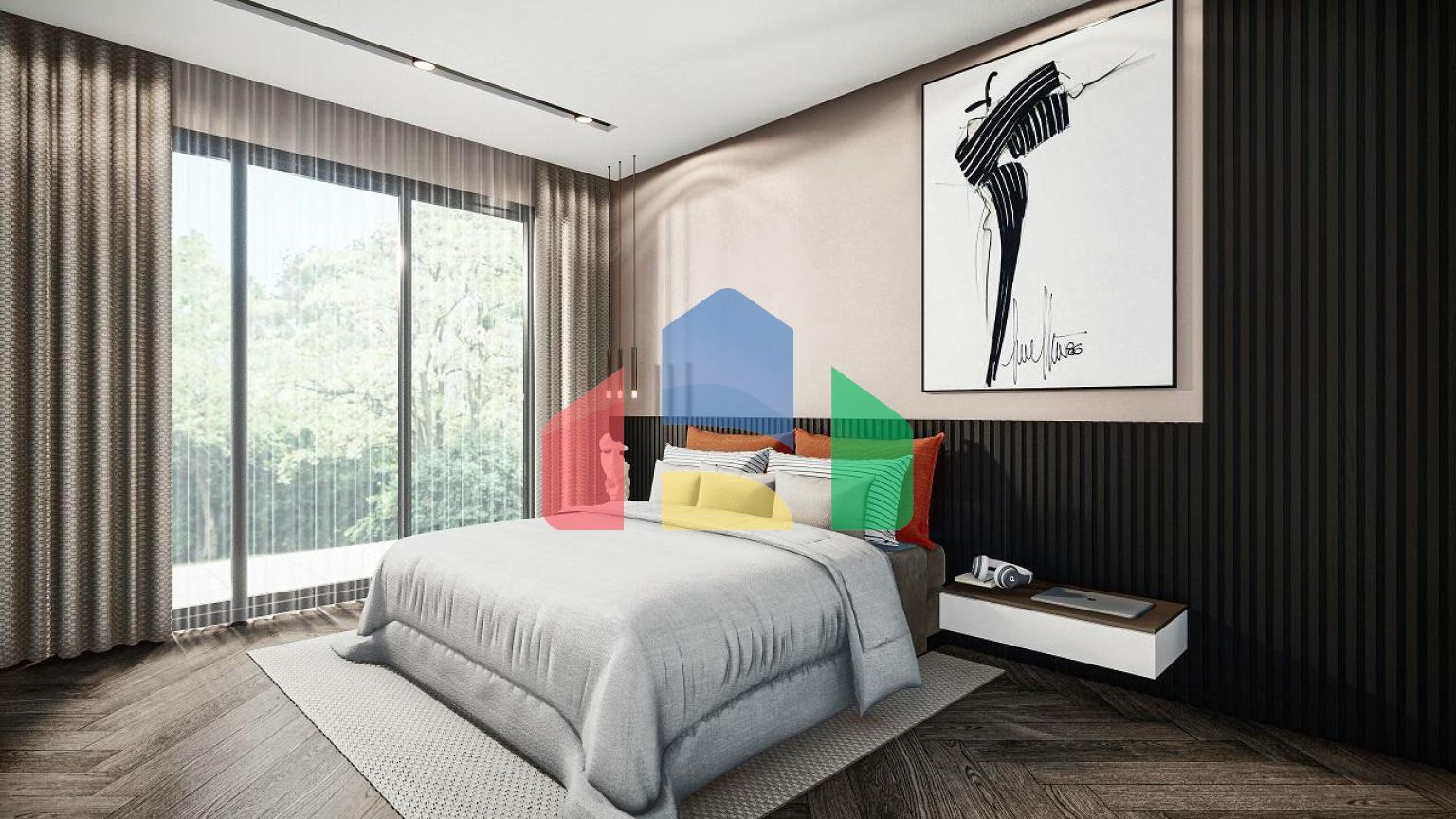 2 комнатная квартира (78м2) в 700 метрах от песчаного пляжа