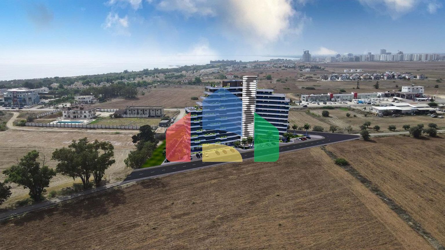 3-комнатная квартира 90м2 в 700 метрах от песчаного пляжа