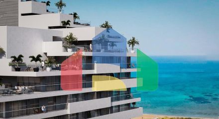 2-х комнатные апартаменты 80,82м2 в роскошном современном комплексе рядом с Лонг-Бич