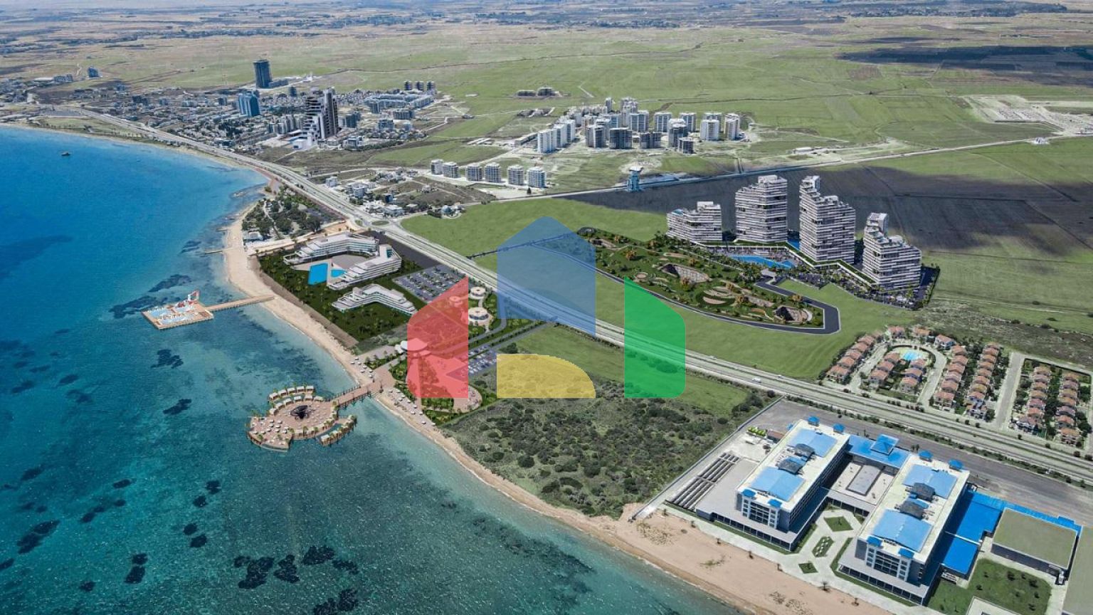 2-х комнатные апартаменты 80,82м2 в роскошном современном комплексе рядом с Лонг-Бич