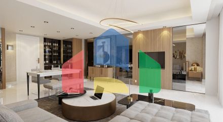 3 комнатные апартаменты (138м2 )  в современном комплексе рядом с Лонг-Бич