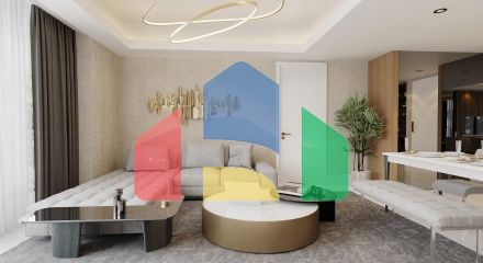 3 комнатные апартаменты (138м2 )  в современном комплексе рядом с Лонг-Бич