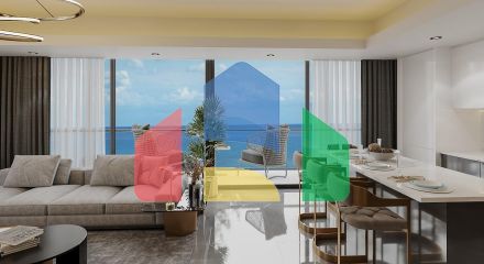 Четырехкомнатная квартира (159 м2 ) в роскошном комплексе рядом с песчаным пляжем Четырехкомнатная квартира (159 м2 ) в роскошном комплексе рядом с песчаным пляжем