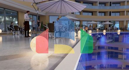 Studio 45 m2 in a luxury complex close to the beach