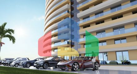 Studio 45 m2 in a luxury complex close to the beach