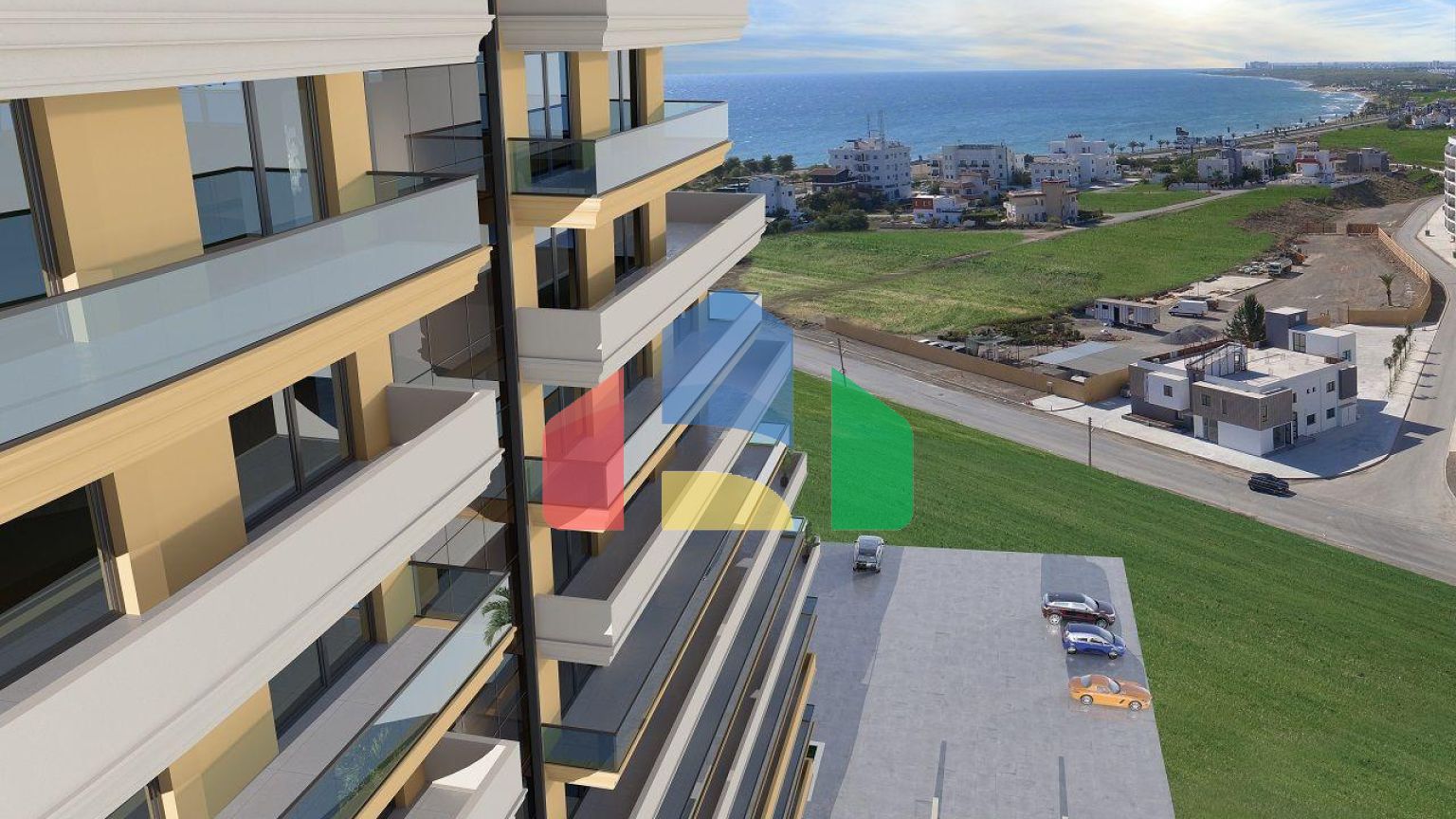 2 - комнатная квартира 72м2 в роскошном комплексе в 5 минутах от пляжа