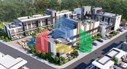 Студия 40м2 с садом 14м2 и террасой 14м2
