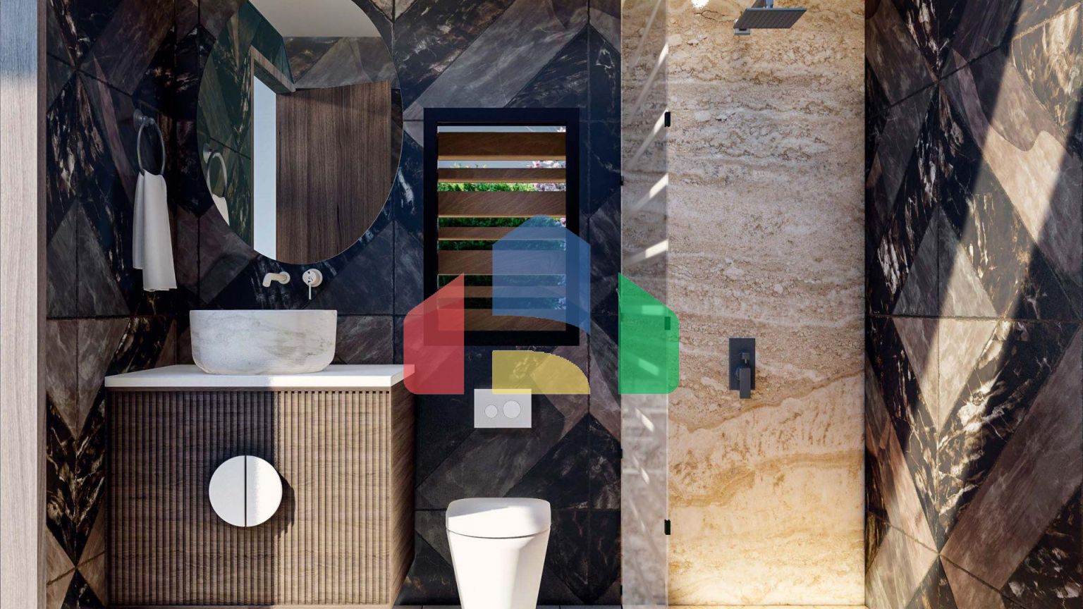 Студия 40м2 с садом 14м2 и террасой 14м2