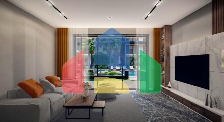 Студия 40м2 с садом 14м2 и террасой 14м2 Студия 40м2 с садом 14м2 и террасой 14м2