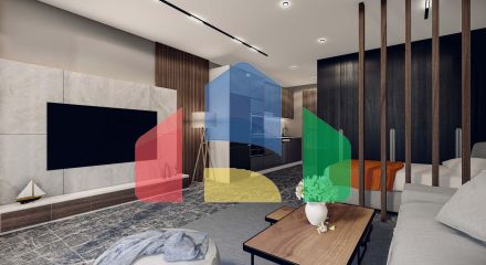 Студия 40м2 с садом 14м2 и террасой 14м2 Студия 40м2 с садом 14м2 и террасой 14м2